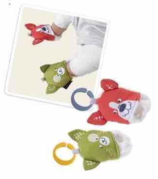 Yookidoo - Baby Speelkleed Liggend en zittend spelen Urban - Babygym - BezigeBijtjes