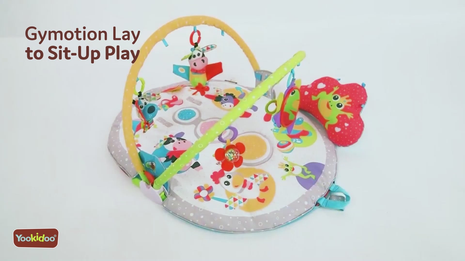 Yookidoo - Baby Speelkleed Liggend en zittend spelen - Babygym