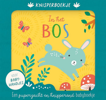 BabyBoekje - In het Bos - Knisperboekje - Lantaarn Publisher - BezigeBijtjes