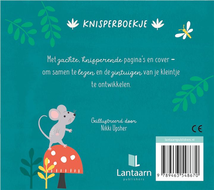 BabyBoekje - In het Bos - Knisperboekje - Lantaarn Publisher - BezigeBijtjes