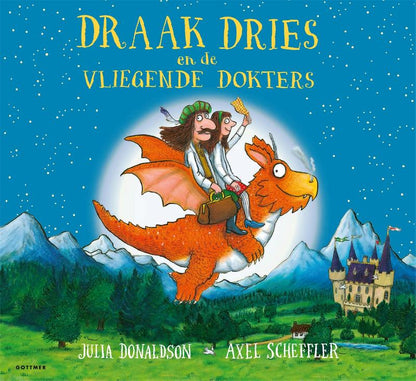 Boek - Draak Dries en de Vliegende Dokters - Julia Donaldson - BezigeBijtjes