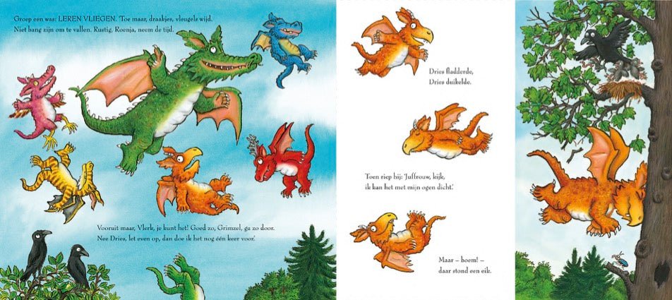 Boek - Draak Dries - Julia Donaldson - BezigeBijtjes