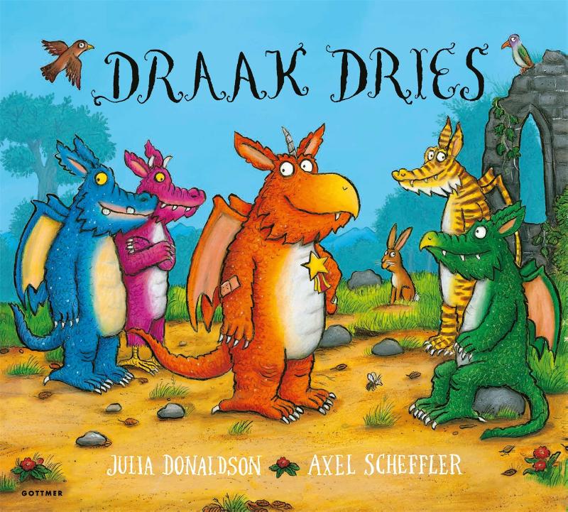 Boek - Draak Dries - Julia Donaldson - BezigeBijtjes