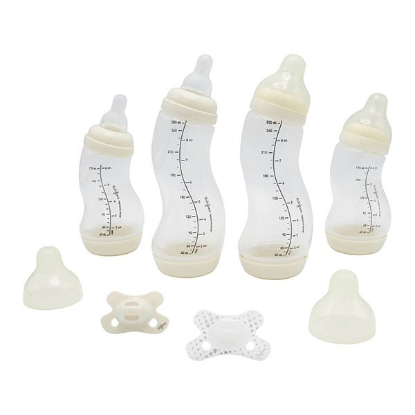 Difrax Baby Babyfles Startpakket Newborn - S-Babyfles met Anti-colic - BezigeBijtjes