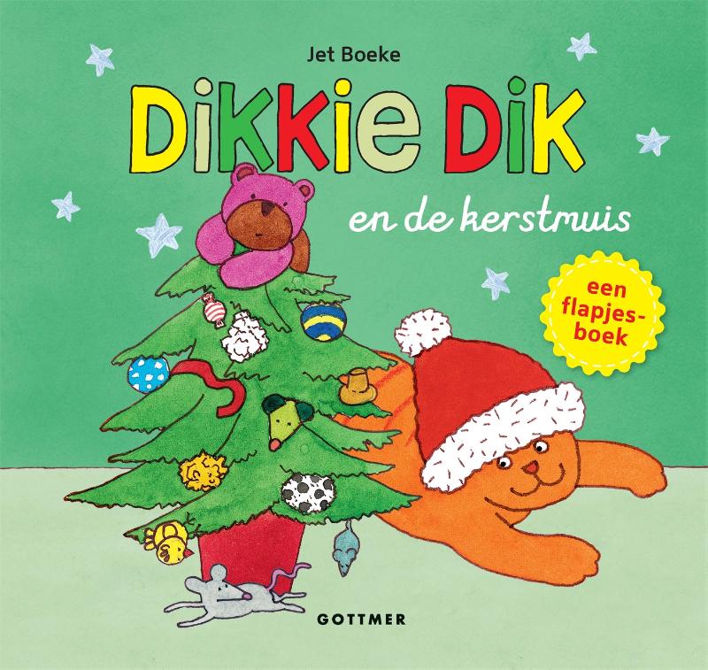 Flapjesboek - Dikkie Dik en de Kerstmuis - Jet Boeke - BezigeBijtjes