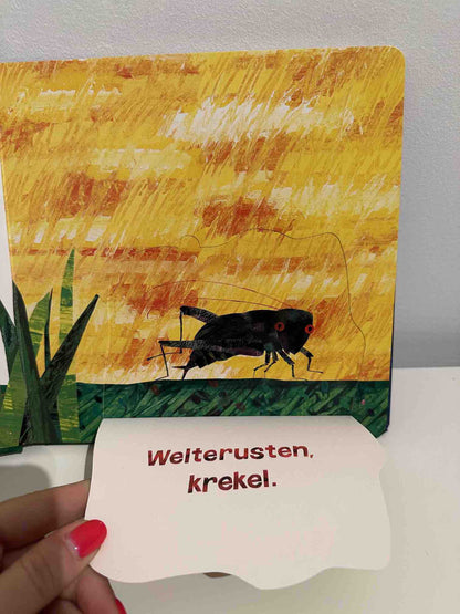 Flapjesboek - Slaap lekker Rupsje Nooitgenoeg - Eric Carle - BezigeBijtjes