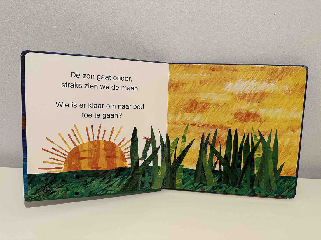 Flapjesboek - Slaap lekker Rupsje Nooitgenoeg - Eric Carle - BezigeBijtjes