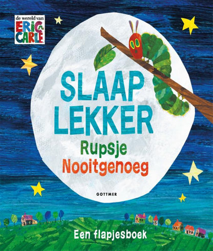 Flapjesboek - Slaap lekker Rupsje Nooitgenoeg - Eric Carle - BezigeBijtjes