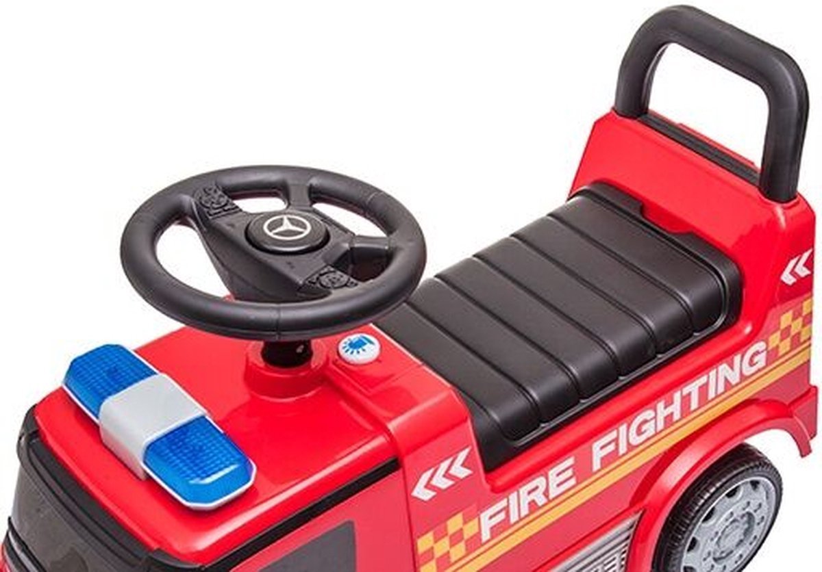 Happy Baby Loopauto - Brandweer wagen - 1 tot 4 jaar - BezigeBijtjes