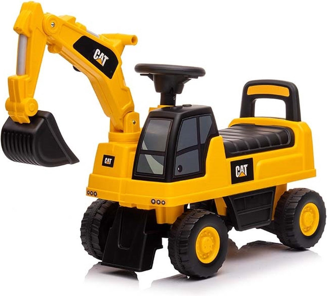 Happy Baby Loopauto - CAT Graafmachine - 1 tot 3 jaar - BezigeBijtjes