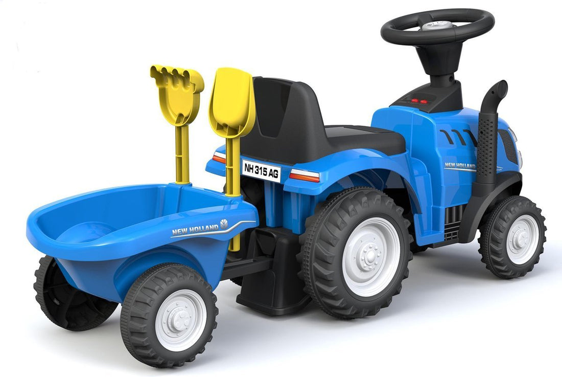 Happy Baby Loopauto - Tractor met aanhanger - 1 tot 4 jaar - BezigeBijtjes