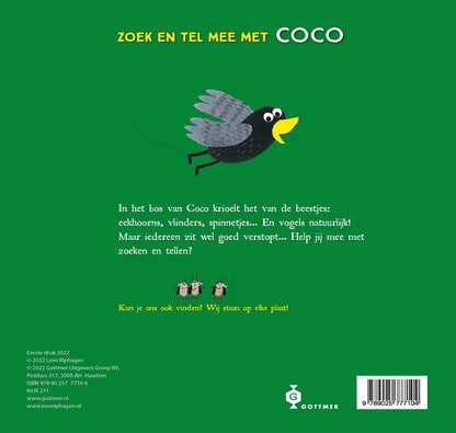 Kartonboek - Het Bos van Coco - Loes Riphagen - BezigeBijtjes