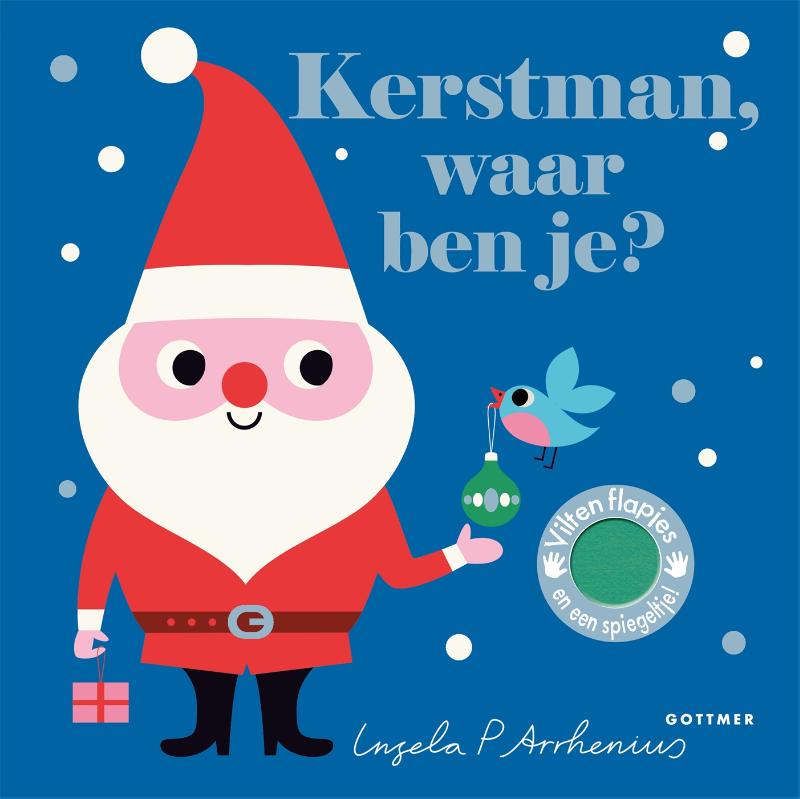 KartonBoek - Kerstman, waar ben je? - Ingela P Arrhenius - BezigeBijtjes