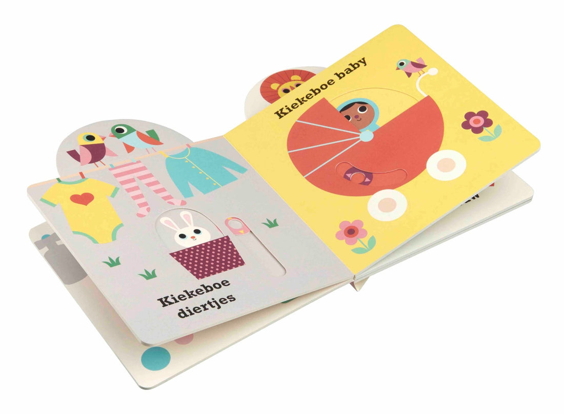 KartonBoek - Kiekeboe Kindje - Camilla Reid en Ingela P. Arrhenius - BezigeBijtjes