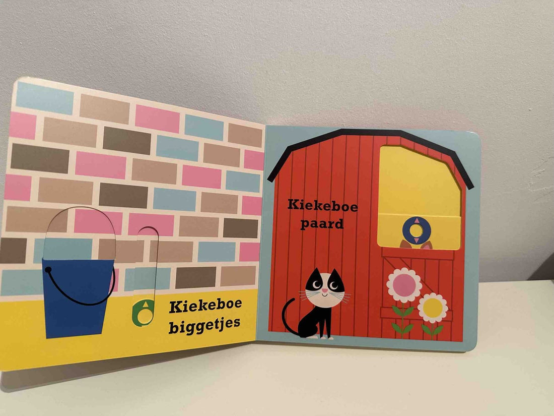 KartonBoek - Kiekeboe Koe - Camilla Reid en Ingela P. Arrhenius - BezigeBijtjes