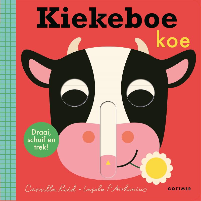 KartonBoek - Kiekeboe Koe - Camilla Reid en Ingela P. Arrhenius - BezigeBijtjes