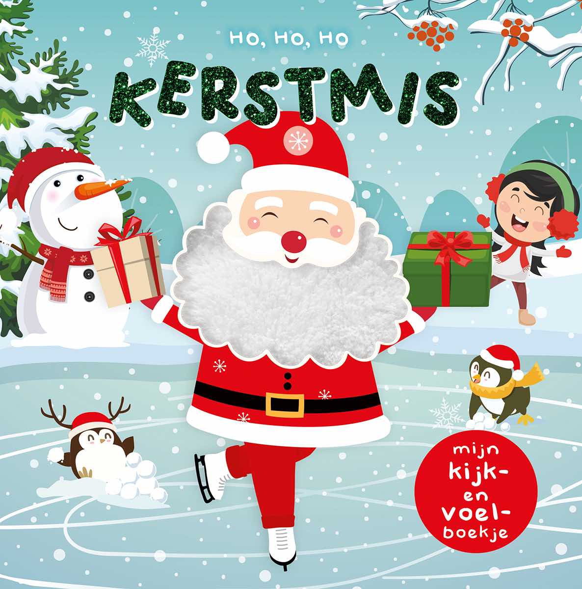 KartonBoekje - Kijk en Voel - Kerstmis - Lantaarn Publisher - BezigeBijtjes