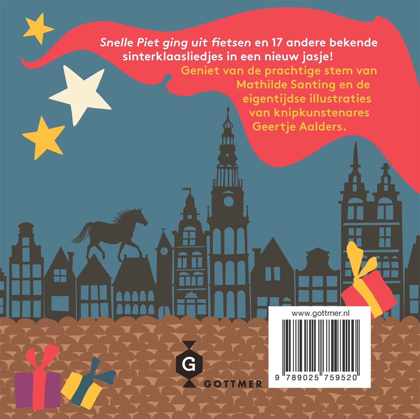 Prenten Liedjesboek Hardcover - Snelle Piet ging uit Fietsen - Met CD - Geertje Aalders - BezigeBijtjes