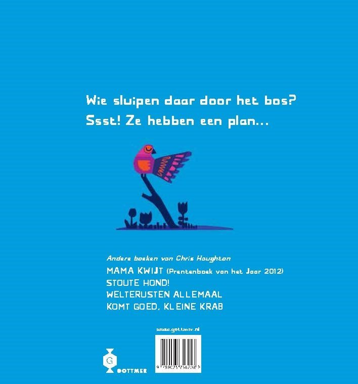 Prentenboek Harcover - Stt we hebben een plan - Chris Haughton - BezigeBijtjes