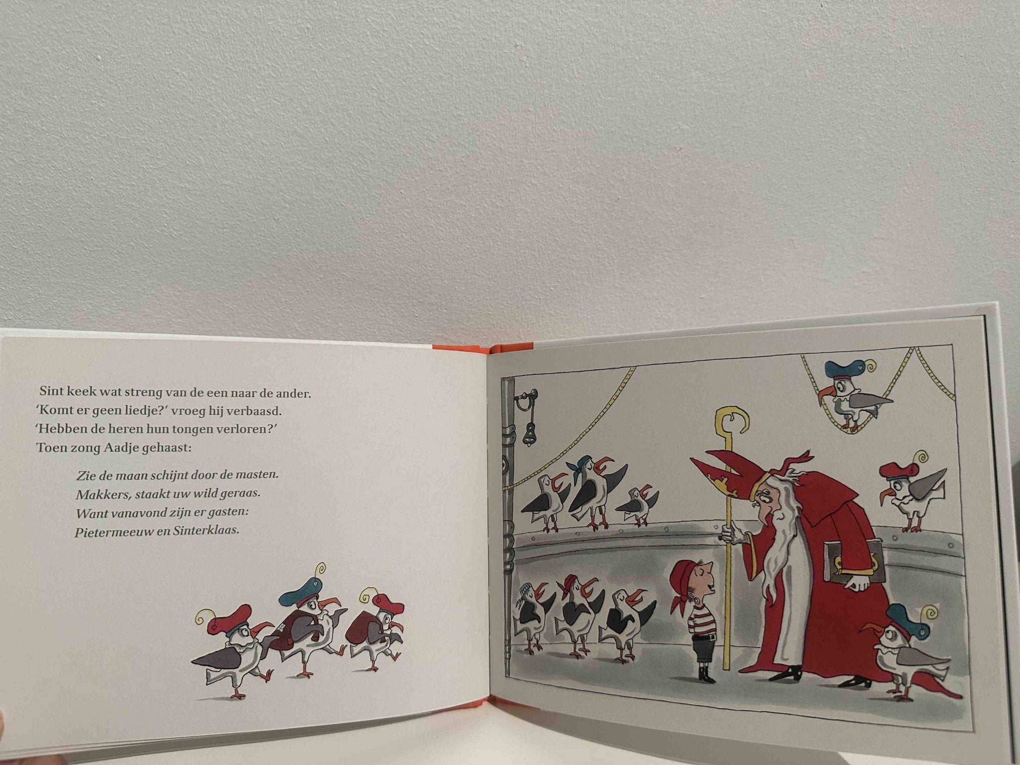 Prentenboek Hardcover - Aadje Piraatje en de stoomboot van Sinterklaas - Marjet Huiberts - BezigeBijtjes