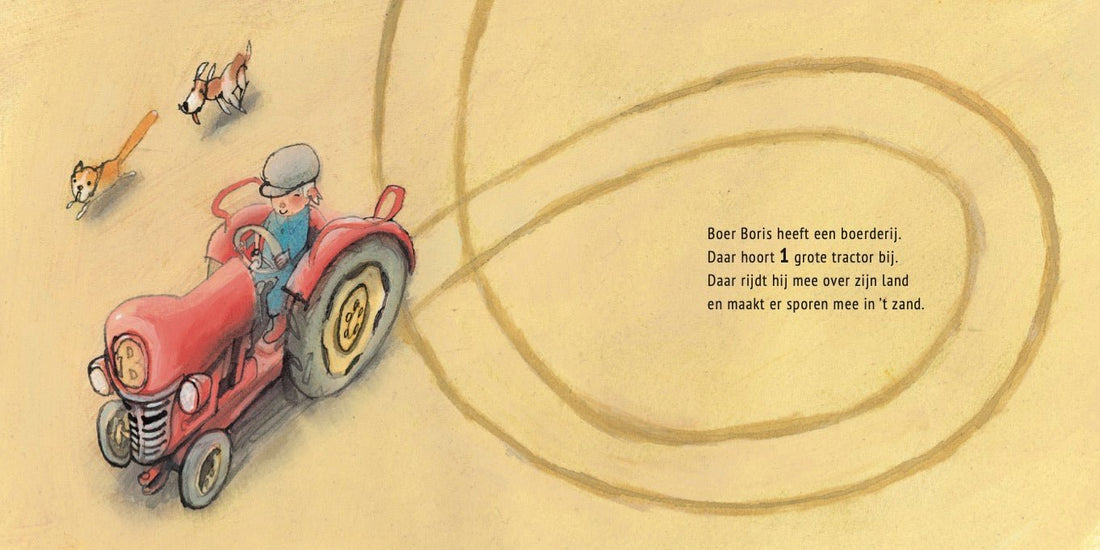 Prentenboek Hardcover- Boer Boris - Ted van Lieshout - BezigeBijtjes