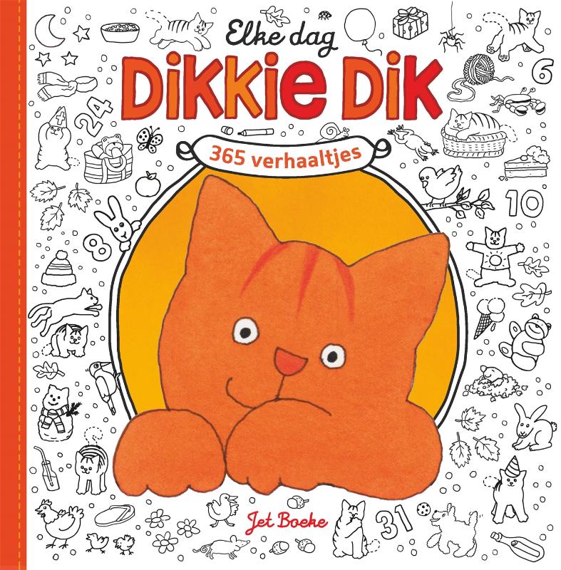 Prentenboek Hardcover - Elke dag Dikkie Dik - Jet Boeke - BezigeBijtjes