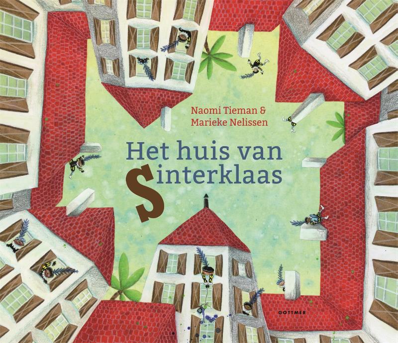 Prentenboek Hardcover - Het huis van Sinterklaas - Naomi Tieman - BezigeBijtjes