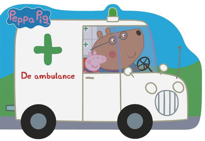 Prentenboek Hardcover - Peppa Pig - De Ambulance - Neville Astley - BezigeBijtjes