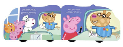 Prentenboek Hardcover - Peppa Pig - De Ambulance - Neville Astley - BezigeBijtjes