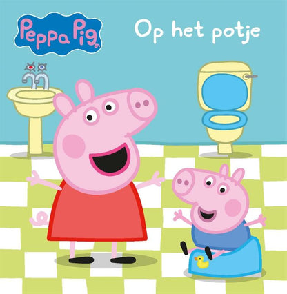 Prentenboek Hardcover - Peppa Pig - Op het Potje - Neville Astley - BezigeBijtjes