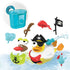Yookidoo Badspeelgoed - Piraten Badeend met Waterkanon - Creëer zelf een Piraat - BezigeBijtjes