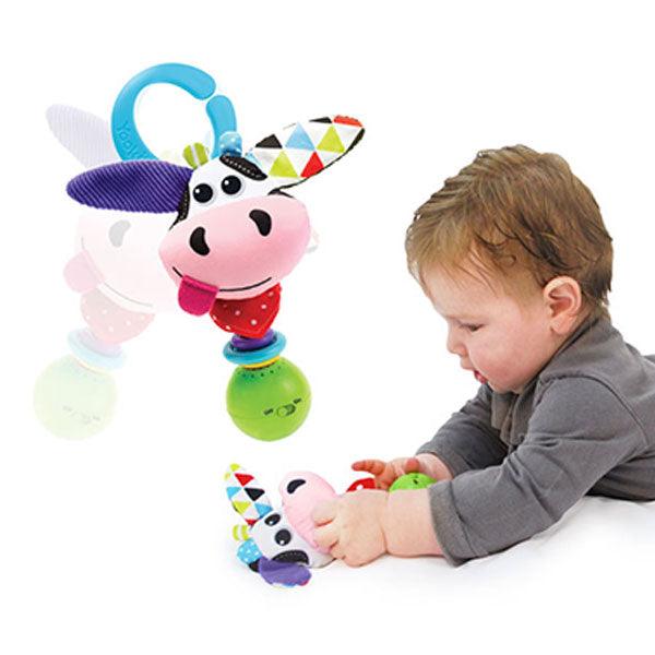 Yookidoo Rammelaar Koe - BezigeBijtjes